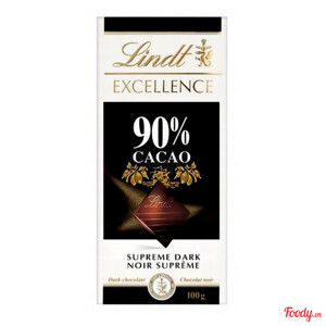 Sô-cô-la Lindt Excellence 90% ca cao 100g