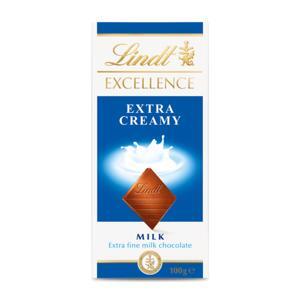 Sô cô la Lindt Excellence đậm sữa (Extra Creamy ) 100g