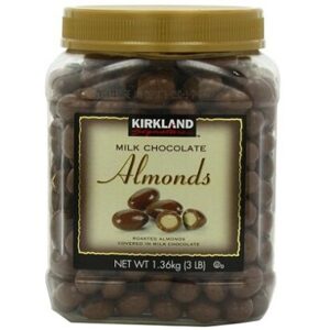 Chocolate sữa bọc hạnh nhân Kirkland Signature Milk Chocolate Almonds 1.36 Kg