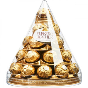 Socola Ferrero Rocher hình tháp cây thông 350g