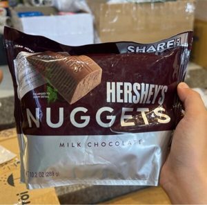 Socola Hershey Nuggets Milk Choco 289G