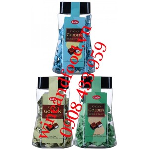 Socola hỗn hợp Cacao Golden Double Twist hiệu LaLe 200g