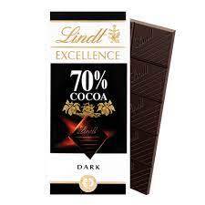 Socola Lindt Excellence 70% cacao thanh 100g