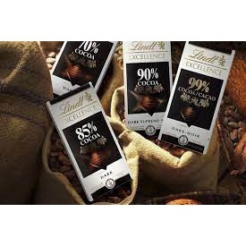 Socola Lindt Excellence Dark 85% thanh 100g