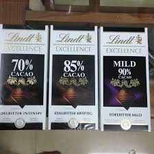 Socola Lindt Excellence Dark 85% thanh 100g
