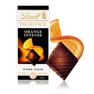 Sôcôla Lindt Excellence vị cam thanh 100g