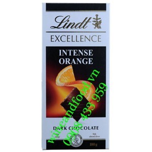 Sôcôla Lindt Excellence vị cam thanh 100g