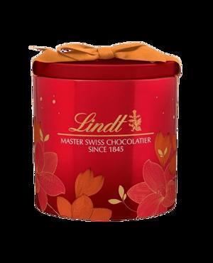 Socola Lindt Lindor Oval Tin 144g