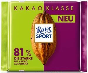 Socola Ritter Sport cacao kem sữa - 100g