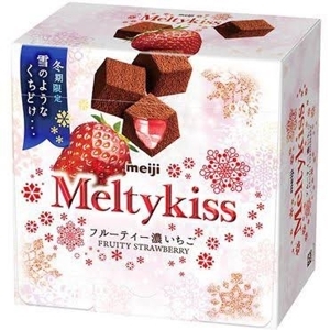 Socola tươi Meltykiss Meiji vị dâu (60g)