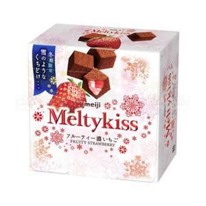 Socola tươi Meltykiss Meiji vị dâu (60g)