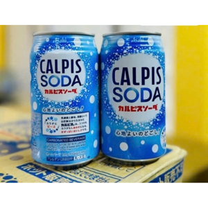 Soda sữa chua uống Calpis Asahi - 350ml