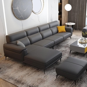 Sofa bọc nỉ hiện đại SF44