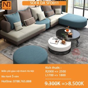 Sofa da đẹp Hà Nội SFD-011