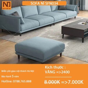 Sofa da đẹp Hà Nội SFD-034