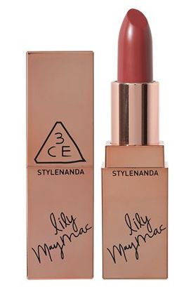 Son 3CE Stylenanda Lily May Mac 118 Holy Rose - Đỏ đất