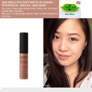 Son dạng kem NYX Soft Matte Lip Cream #SMLC02 Stockholm 7.6g