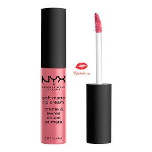 Son dạng kem NYX Soft Matte Lip Cream #SMLC11 Milan 7.6g