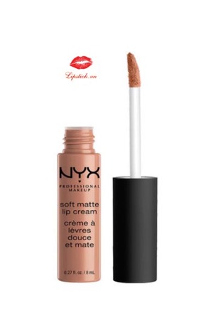 Son dạng kem NYX Soft Matte Lip Cream #SMLC04 London 7.6g