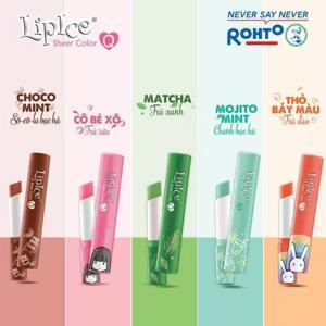 Son dưỡng chuyển màu môi Lipice Sheer Color Q - Matcha