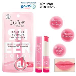 Son dưỡng màu LipIce Sheer Color Pop Red - Màu Đỏ mọng 2.4g