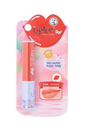 Son dưỡng màu LipIce Sheer Color Pop Red - Màu Đỏ mọng 2.4g