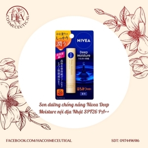 Son dưỡng môi ẩm sâu Nivea Deep Moisture