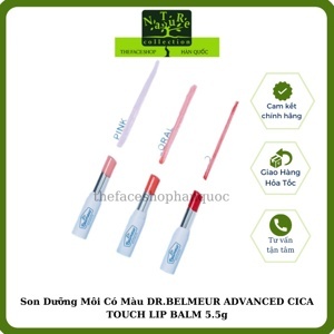 Son dưỡng môi có màu Dr.Belmeur Advanced Cica Touch Lip Balm 5.5G