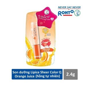 Son dưỡng môi LipIce Sheer Color Orange Juice