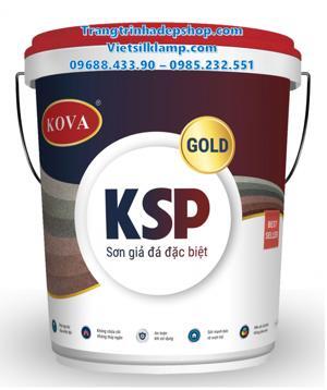 Sơn giả đá vẩy mịn Kova KSP 4kg