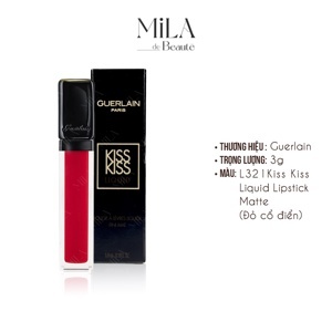 Son Guerlain Kiss Kiss Matte Lipstick