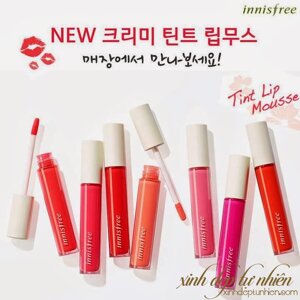 Son Innisfree Creamy Tint lip Mousse