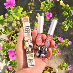 Son kem lì The Balm Meet Matte Hughes Lip Color