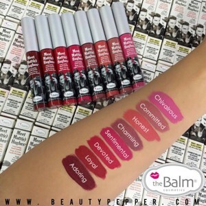 Son kem lì The Balm Meet Matte Hughes Lip Color