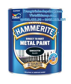 Sơn kim loại Hammerite Direct To Rust bề mặt bóng - 2.5L