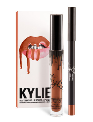 Son Kylie Matte Liquid Lipstick & Lip Liner Pumpkin