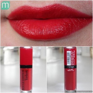 Son lì dạng nước Bourjois Rouge Edition Velvet Lipstick #03 Hot Pepper