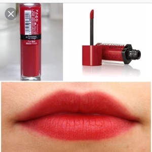 Son lì dạng nước Bourjois Rouge Edition Velvet Lipstick #01 Personne ne rouge