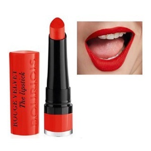 Son Lì Dạng Thỏi BOURJOIS ROUGE VELVET Lipstick #07 Joli Carmin'ois - Đỏ Cam