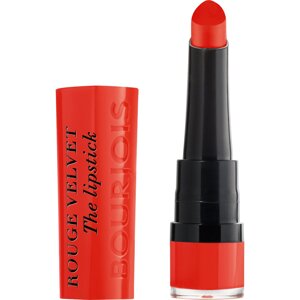 Son Lì Dạng Thỏi BOURJOIS ROUGE VELVET Lipstick #07 Joli Carmin'ois - Đỏ Cam