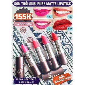 Son lì lâu trôi Suri Pure Matte Lipstick