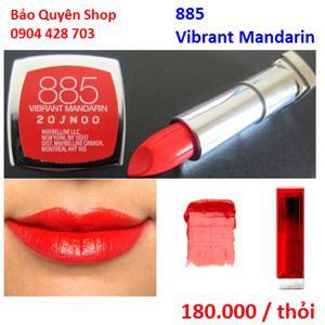 Son môi Maybelline màu 885 Vibrant Mandarin