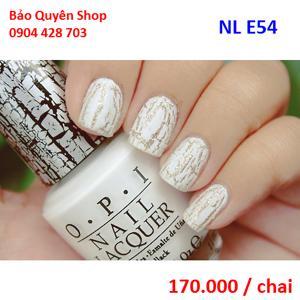 Sơn móng OPI #NLE54 White Shatter Nail Polish 15ml