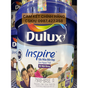 Sơn ngoại thất Dulux Inspire bề mặt bóng 79AB - 5 lít