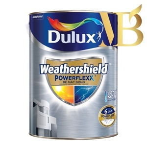 Sơn ngoại thất Dulux Weathershield Powerflexx bóng GJ8B - 5 lít