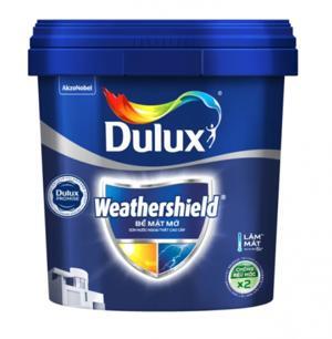 Sơn ngoại thất Dulux Weathershield bề mặt mờ BJ8 - 5 lít