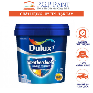 Sơn ngoại thất Dulux Weathershield Colour Protect mờ E015 - 1 lít