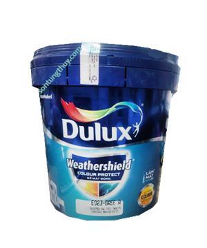 Sơn ngoại thất Dulux Weathershield Colour Protect bóng E023 - 5 lít