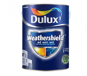 Sơn ngoại thất Dulux Weathershield bề mặt mờ BJ8 - 5 lít