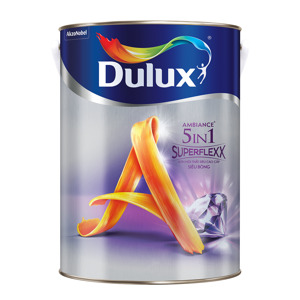 Sơn nội thất bóng mờ Dulux Ambiance 5in1 Superflexx Z611B - lon 5L